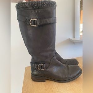 ALDO vegan leather knee high boots women’s size 10